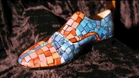 Dude Craft Paper Mosaic Shoes